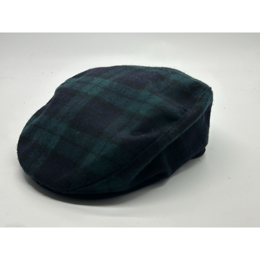 Pendleton Blackwatch Plaid Drivers Hat Mens Size L ( Fit 22"-23" Head)